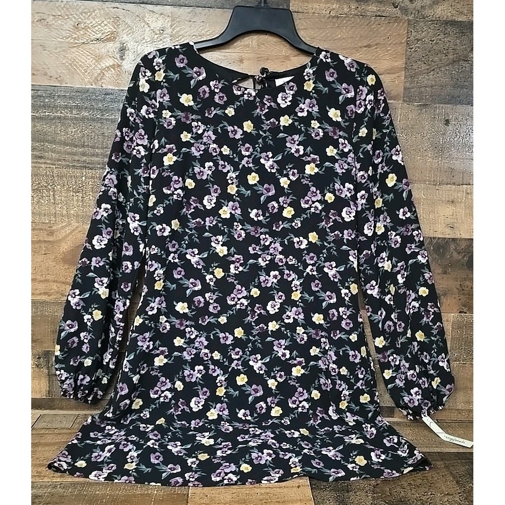 Y2k Speechless Fairygoth Dress Women Small Floral Lined Cottagecore Romantic NWT